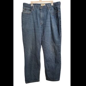 Men's L.L. Bean's Double L® Jeans, Relaxed Fit, Straight Leg, 38x32